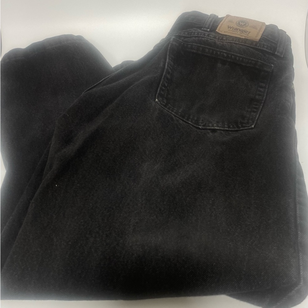 Men’s Black Wrangler  Jeans 36x30  97601CB